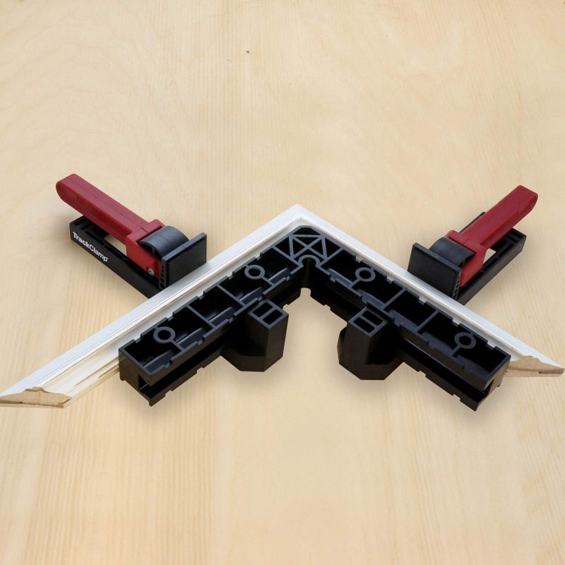 Milescraft 4011 8" ClampSquares - 90 Degree Corner Clamp, Positioning/Assembly Squares for Pictures Frames, Boxes, Etc Black - Image 4